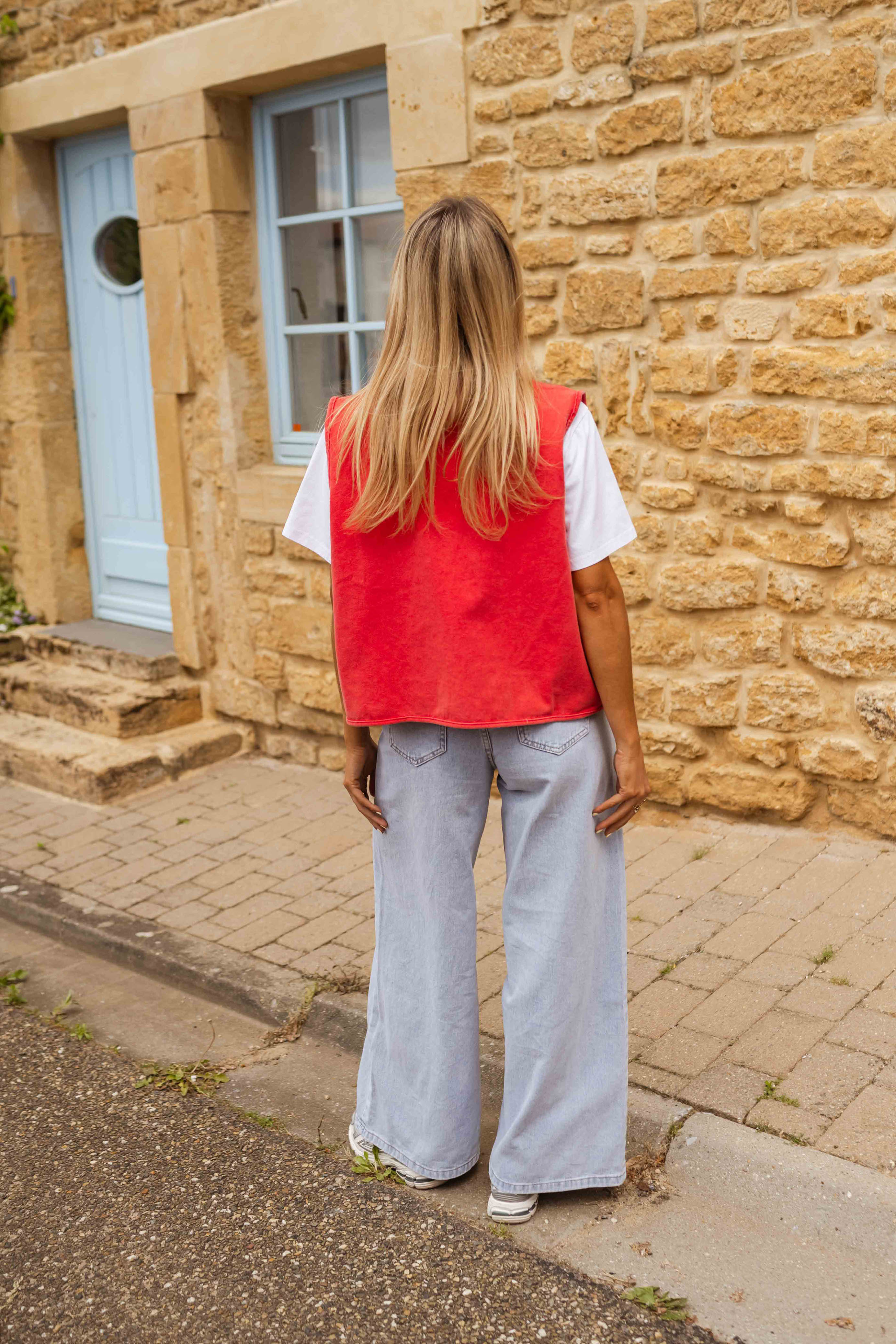 Niwia – Letnia kamizelka w stylu vintage