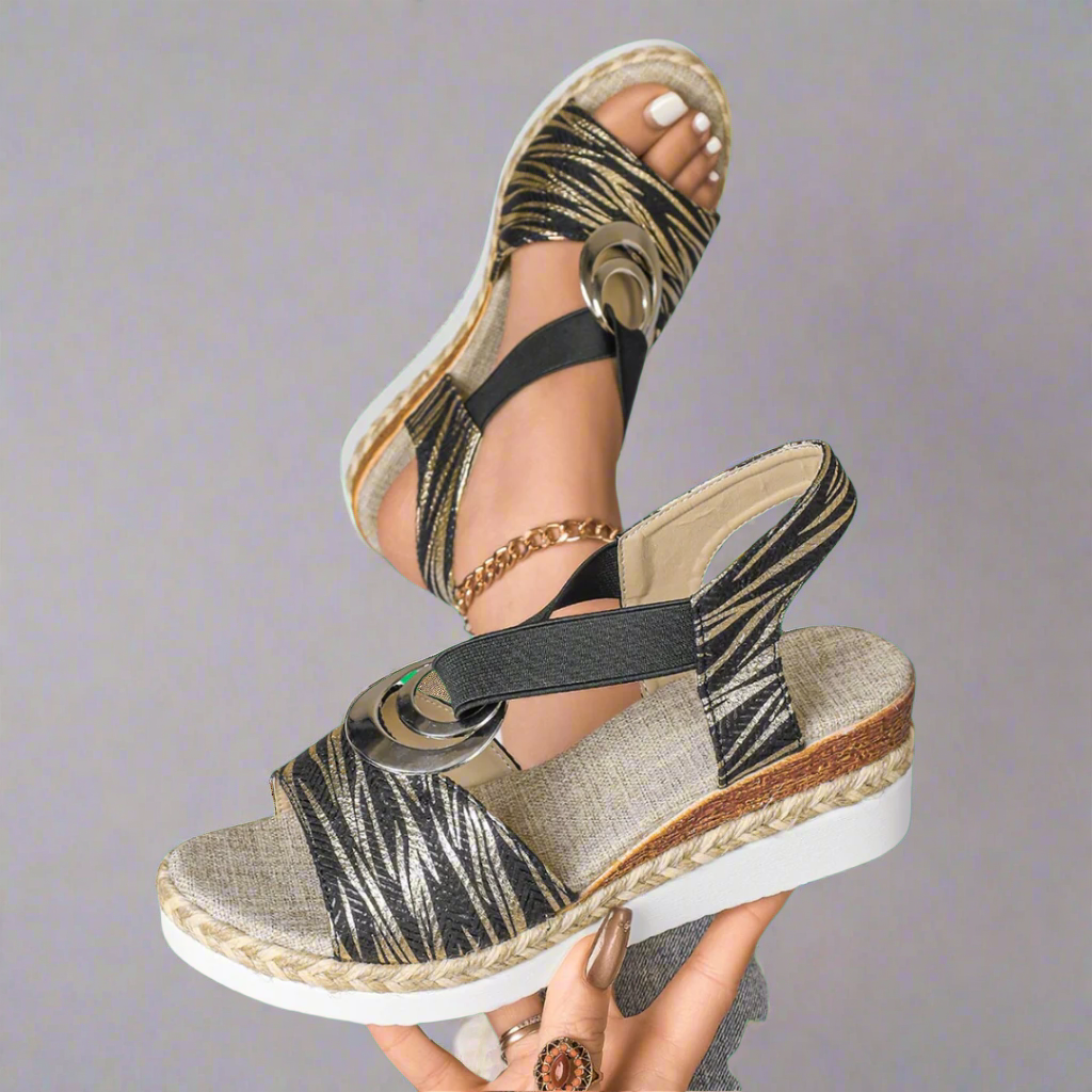 Bogumiła - Sandały ortopedyczne klasy premium w kształcie półksiężyca zapewniające doskonały komfort